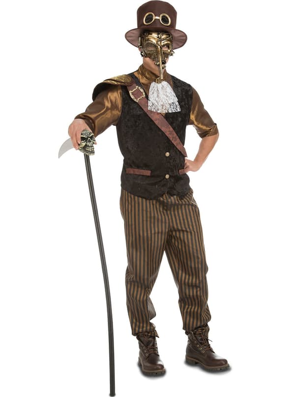 Venetiansk Steampunk Kostyme for Menn M-L