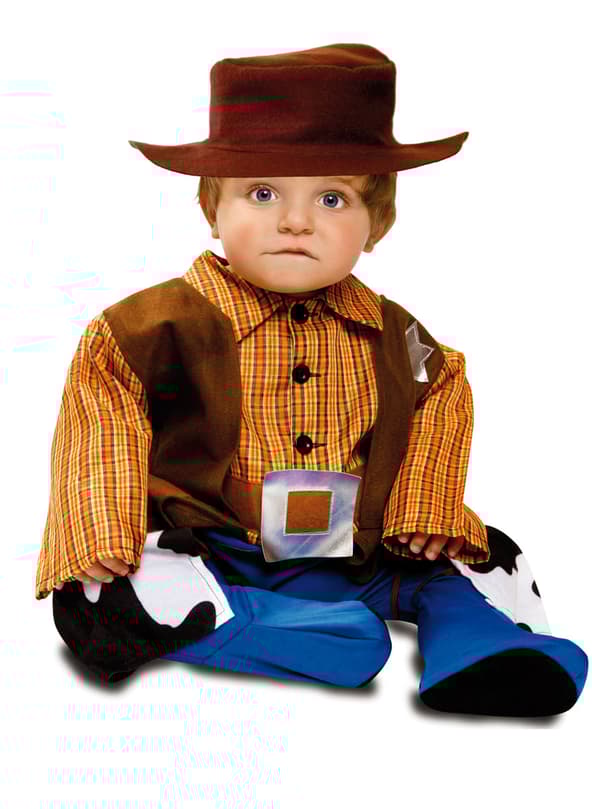 Billy the Kid kostume til babyer 6-12 months