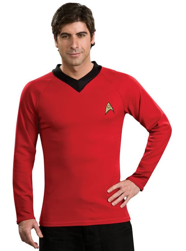 Star Trek Scotty røst kostume classic S