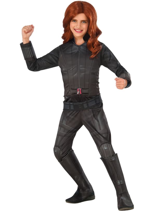 Maskeraddräkt Svarta Änkan Captain America Civil War deluxe barn 3-4 years