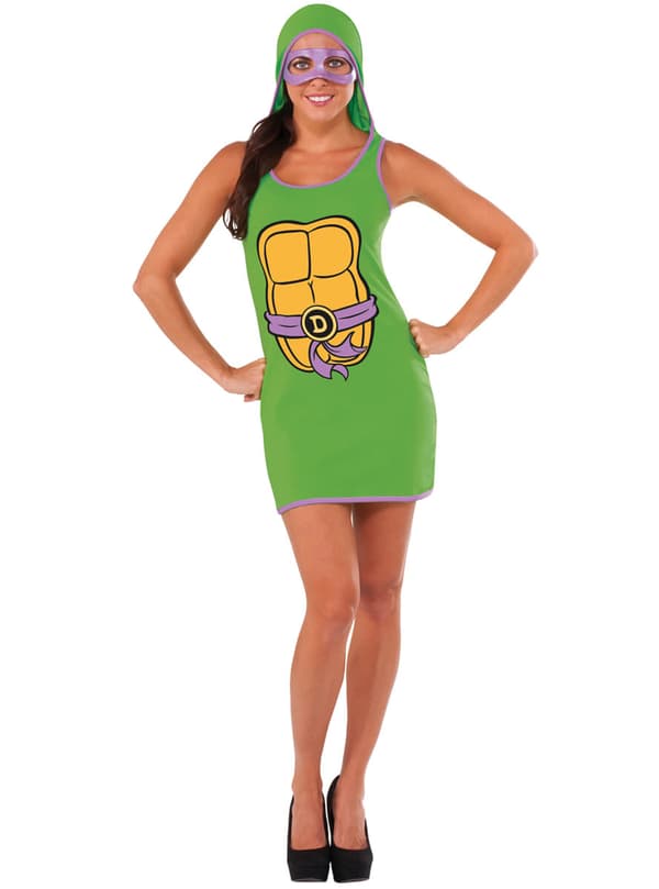 Donatello Teenage Mutant Ninja Turtles Kjole til Damer