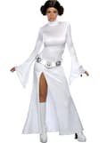 Miniatyrbild 1 av 2: Sexig Princess Leia Vit Maskeraddräkt
