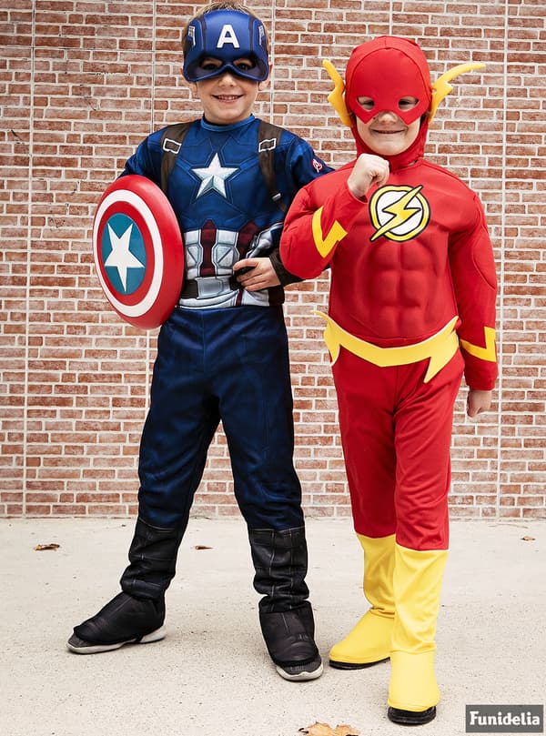 Flash kostume til børn