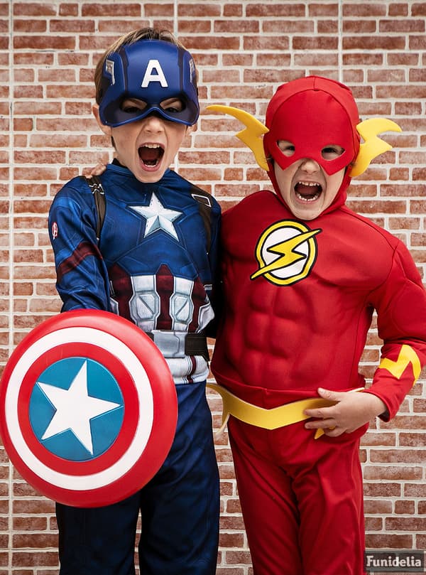 Flash kostume til børn