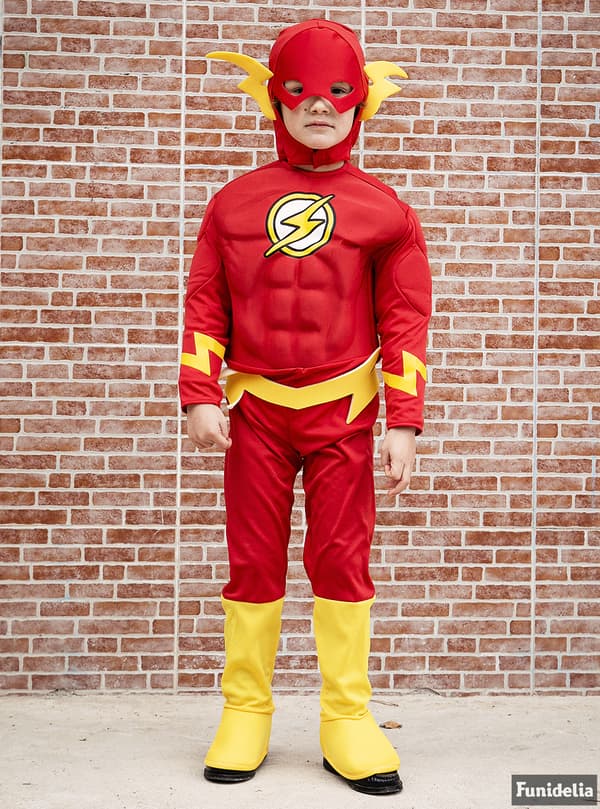 Flash kostume til børn