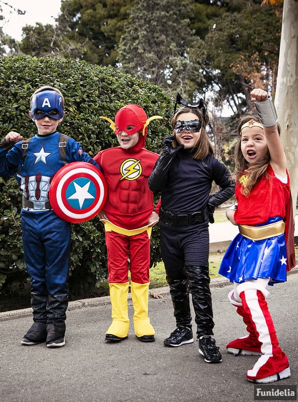 Flash kostume til børn