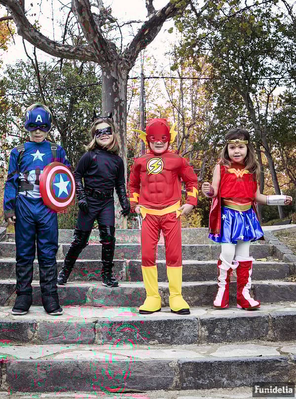 Flash kostume til børn