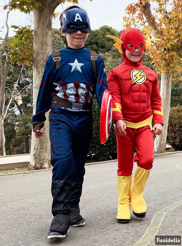 Flash kostume til børn