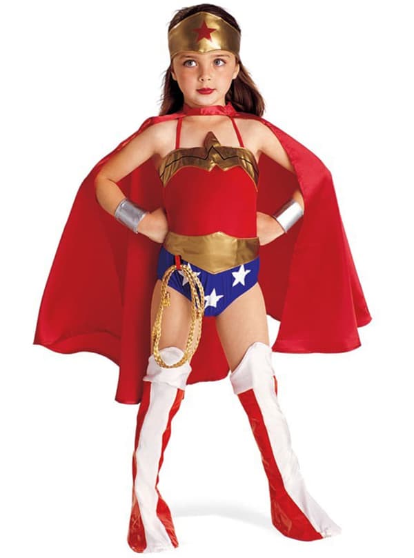 Wonder Woman kostume til piger 5-7 years