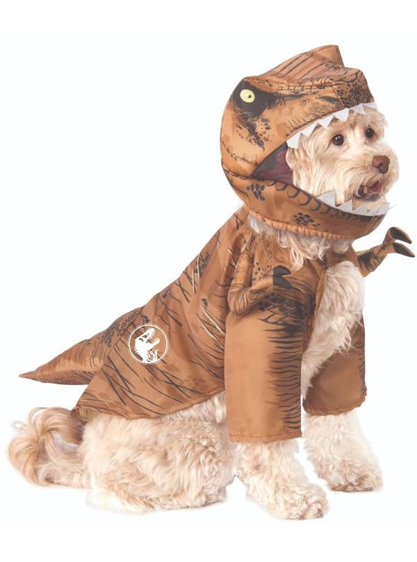 Maskeraddräkt Tiranosaurio Rex för hund - Jurassic World M