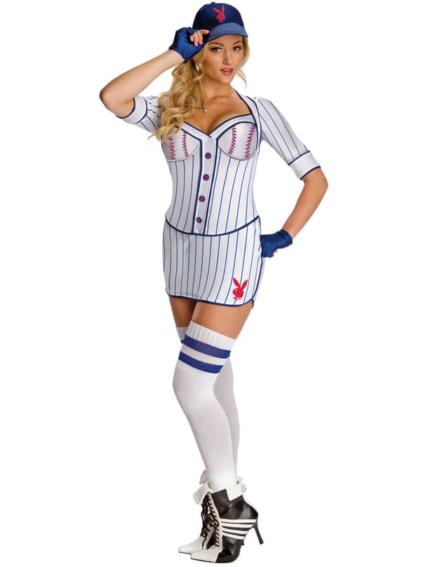 Playboy baseball spiller kostume til kvinder M