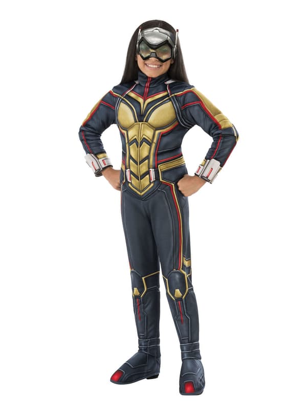 Maskeraddräkt Wasp deluxe barn - Ant Man and the Wasp 3-4 years