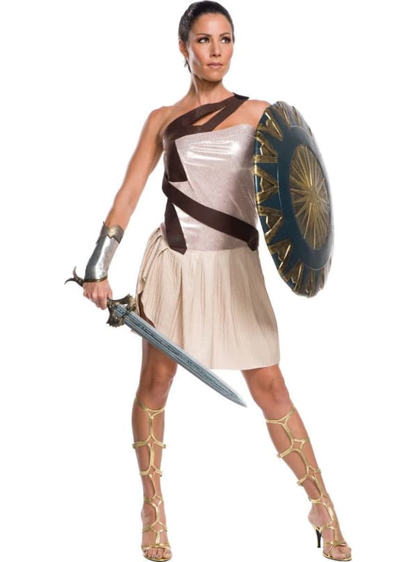 Maskeraddräkt Wonder Woman slaget på playan dam L