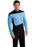 Miniatyrbillede 1 af 2: Scientist kostume blå Star Trek The Next Generation til mænd