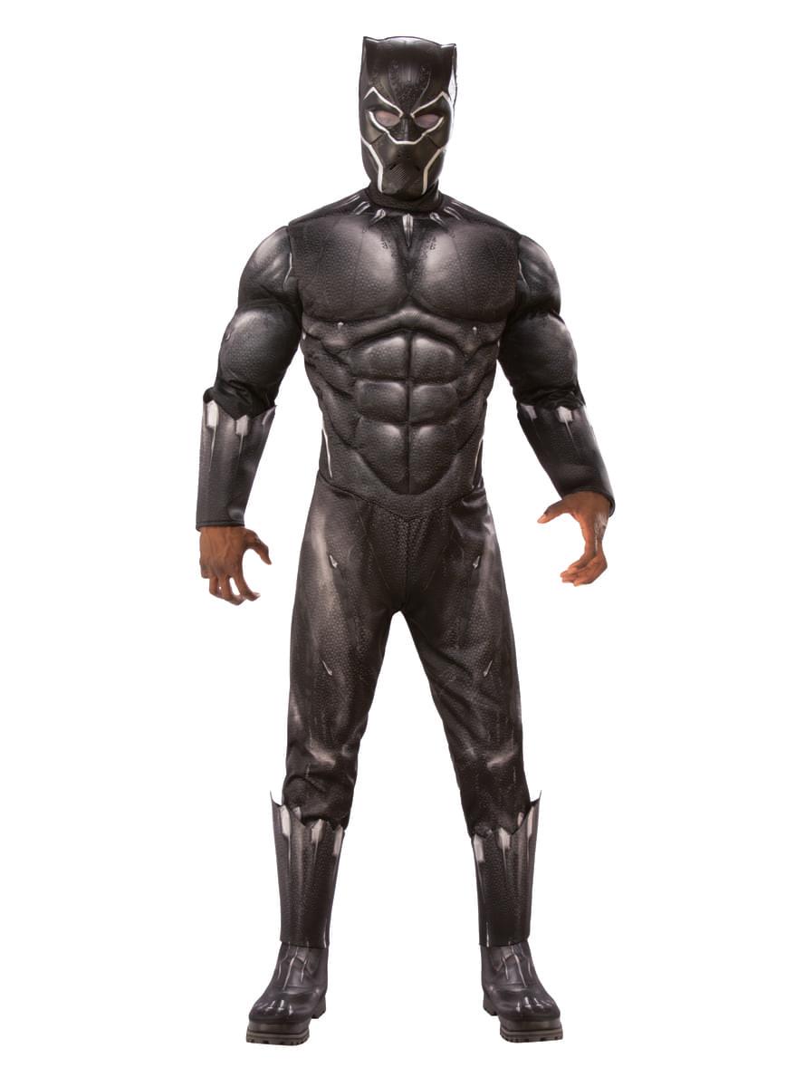 Deluxe Black Panther kostyme til voksne