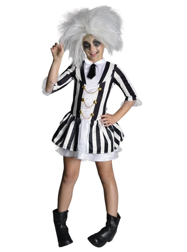 Beetlejuice Deluxe maskeradklänning Barn 3-4 years