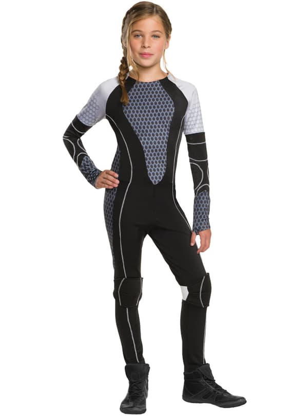 Maskeraddräkt Katniss Everdeen The Hunger Games Catching Fire för barn 3-4 years