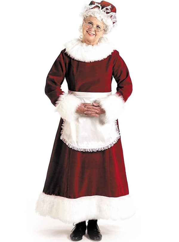 Professionel julemandskostume for kvinder XXL
