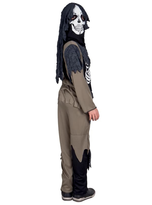 Maskeraddräkt Skelett för barn