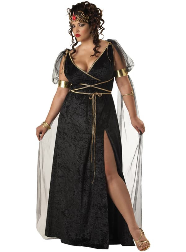 Medusa plus size kostume til kvinder