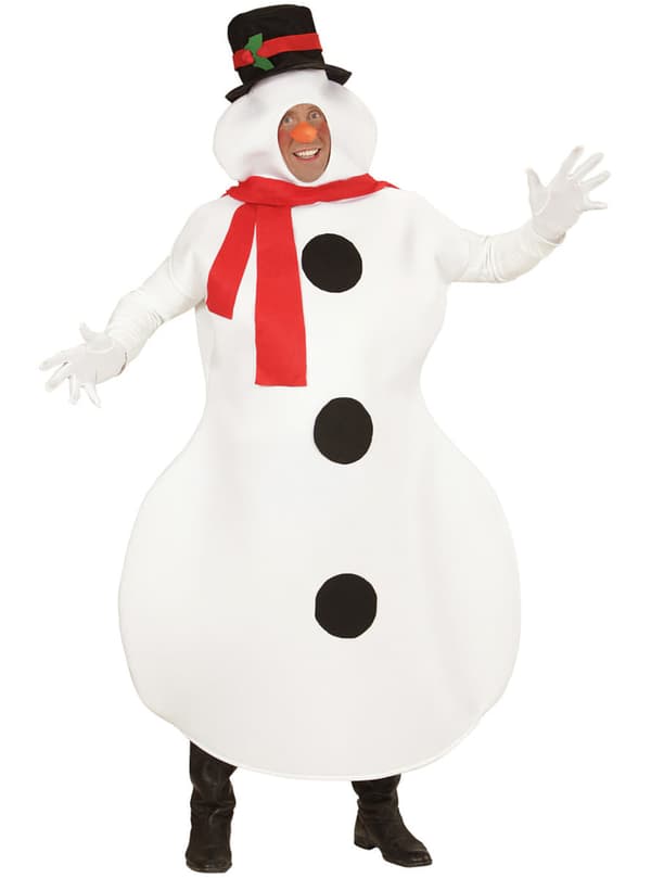 Snögubbe Maskeraddräkt Herr M/L