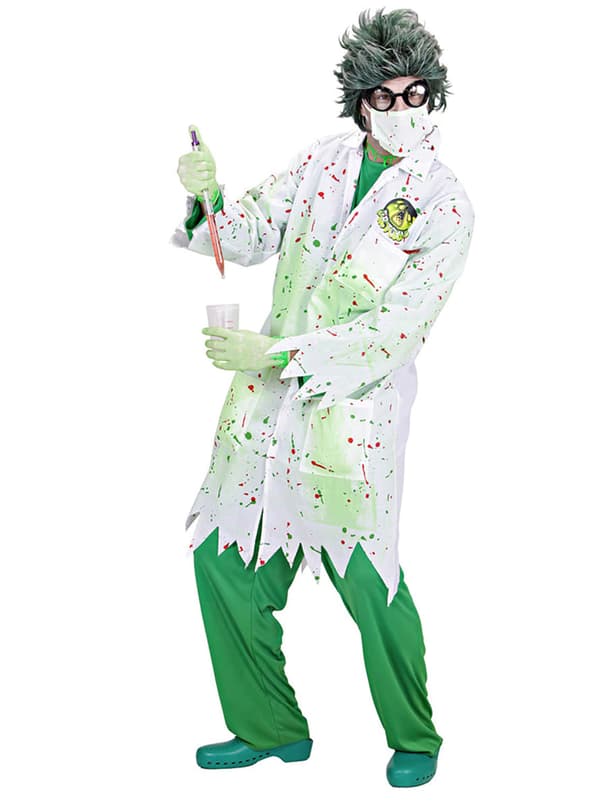 Zombie Videnskabsmand Kostume