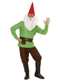 Miniatyrbillede 1 af 2: Glad nisse kostume til mænd