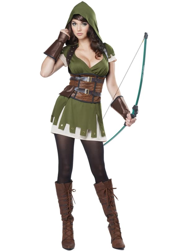 Robin of the Woods Archer Kostyme for Dame S