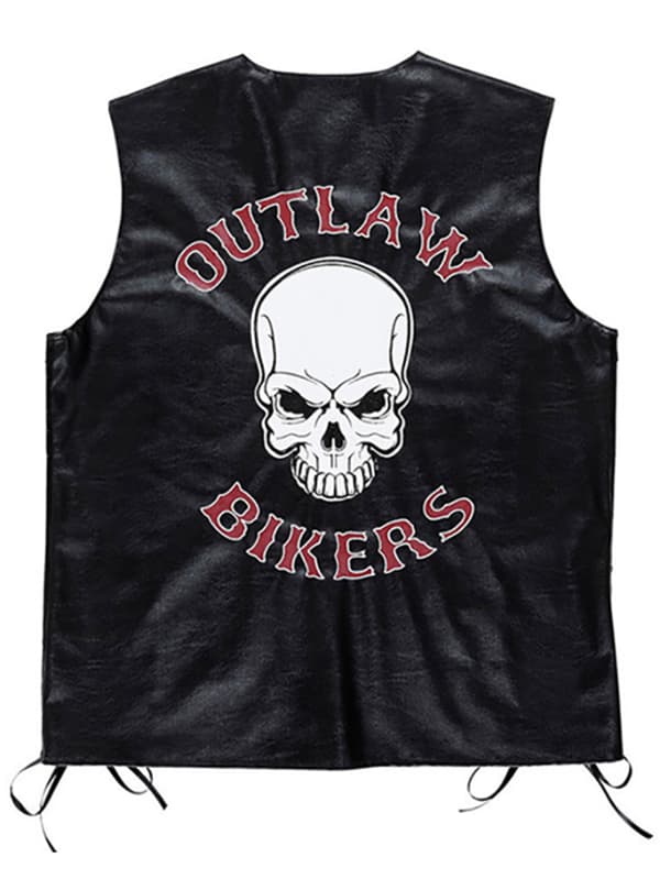 Tøff Biker Jakke Mann