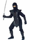 Miniatyrbild 1 av 2: Ninja krigare deluxe pojkdräkt