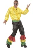 Miniatyrbilde 2 av 6: Svart Paljett Rumba Bukse Mann