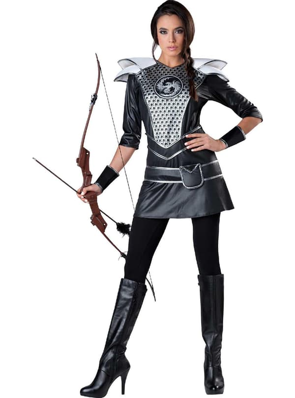 The Hunger Games kostume Katniss til kvinder L