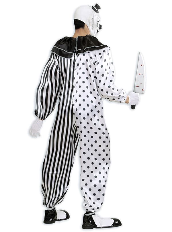 Mördar-harlekin clown Maskeraddräkt Vuxen