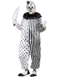 Miniatyrbild 1 av 6: Mördar-harlekin clown Maskeraddräkt Vuxen