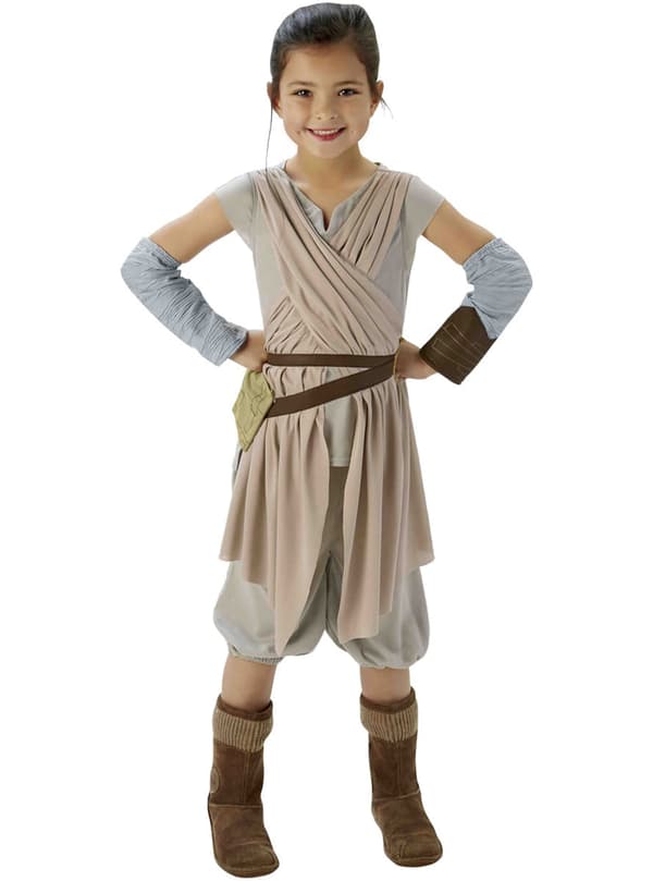 Maskeraddräkt Rey Star Wars Episod 7 barn 7-8 years