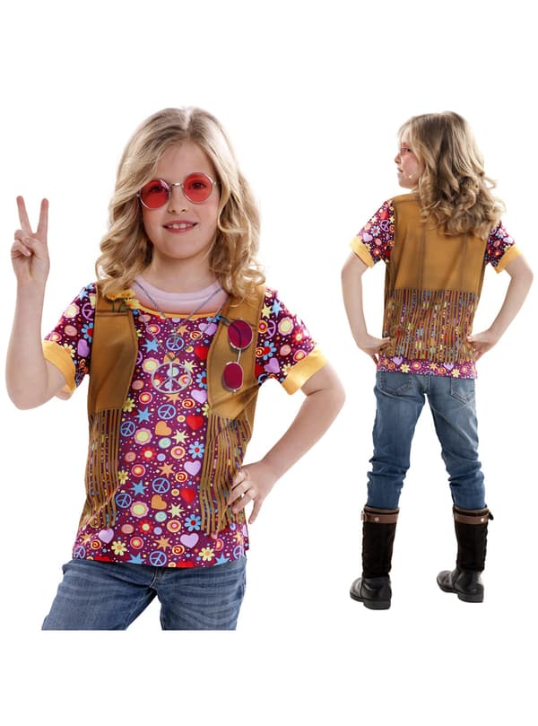 Top Hippie flower power barn 2-4 years