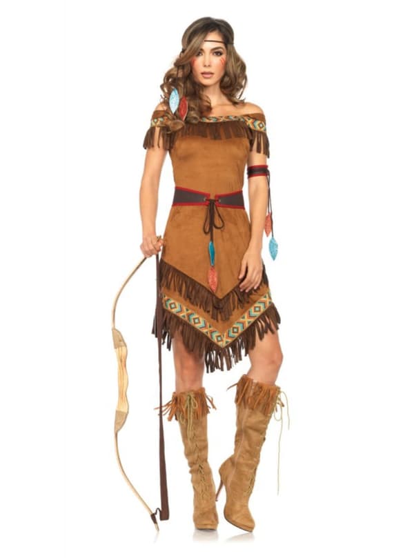 Maskeraddräkt IndianPrinsessa dam M/L