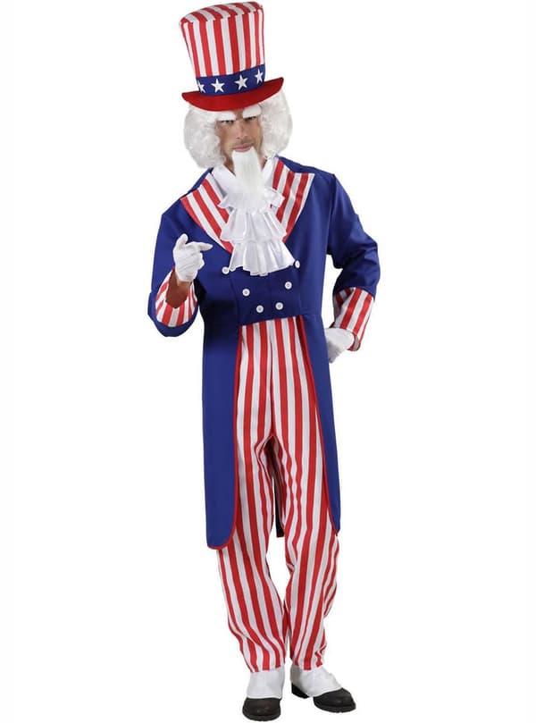 Uncle Sam herrdräkt S