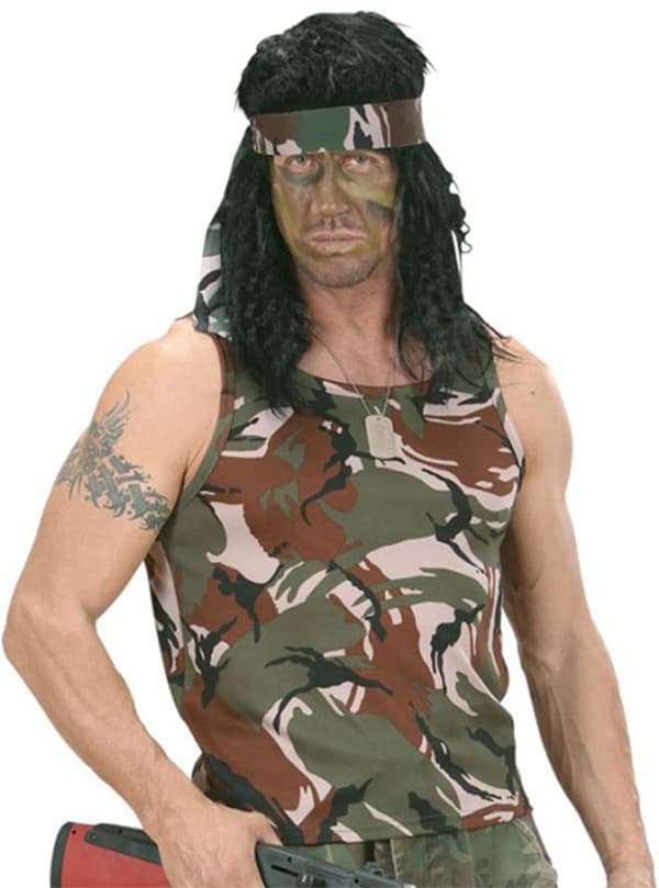 Kamuflasje vest T-skjorte