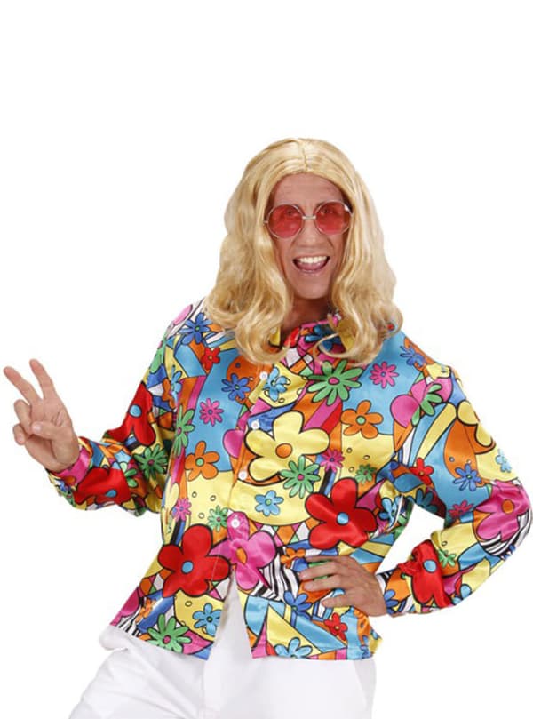 Hippieskjorte til mænd