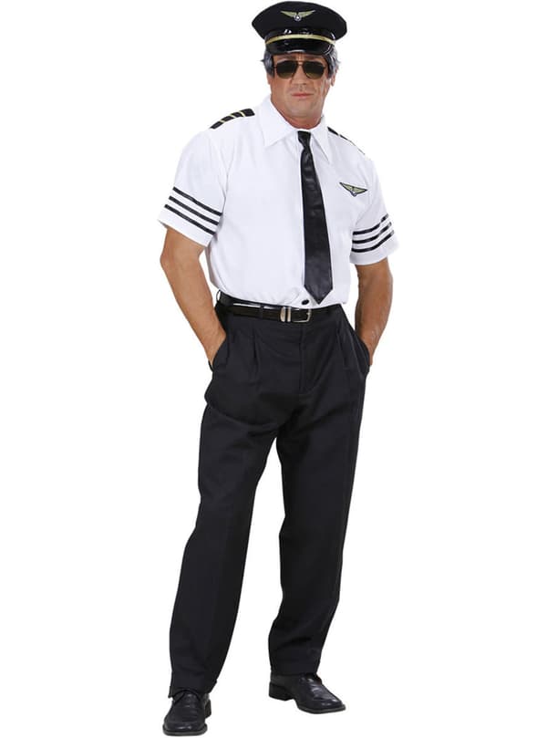 Maskeraddräkt Flygpilot vuxen