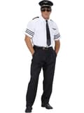 Miniatyrbild 2 av 4: Maskeraddräkt Flygpilot vuxen