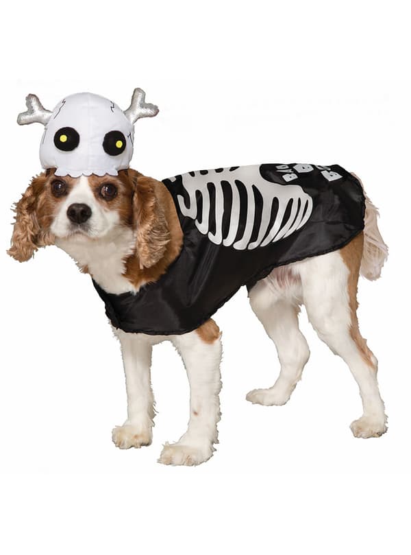 Skeletkostume til hunde XS