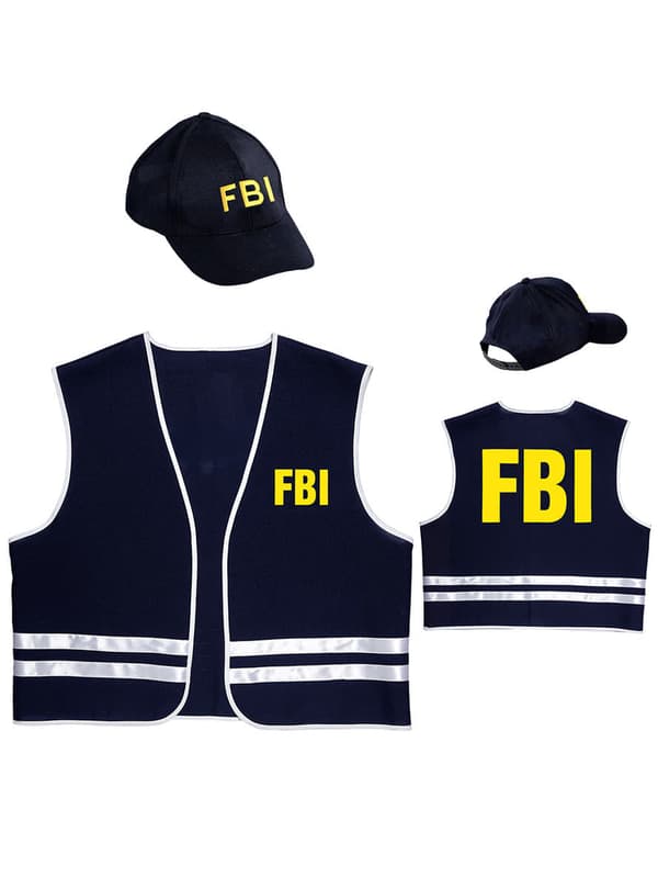 FBI kostume kit til voksne