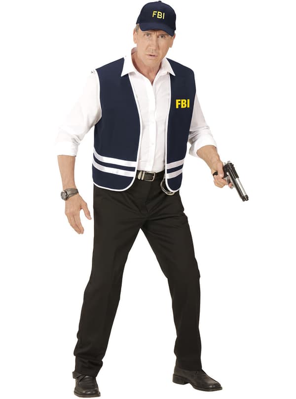 FBI kostume kit til voksne