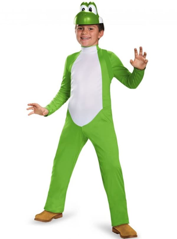 Deluxe Yoshi Kostyme Gutt 4-6 years