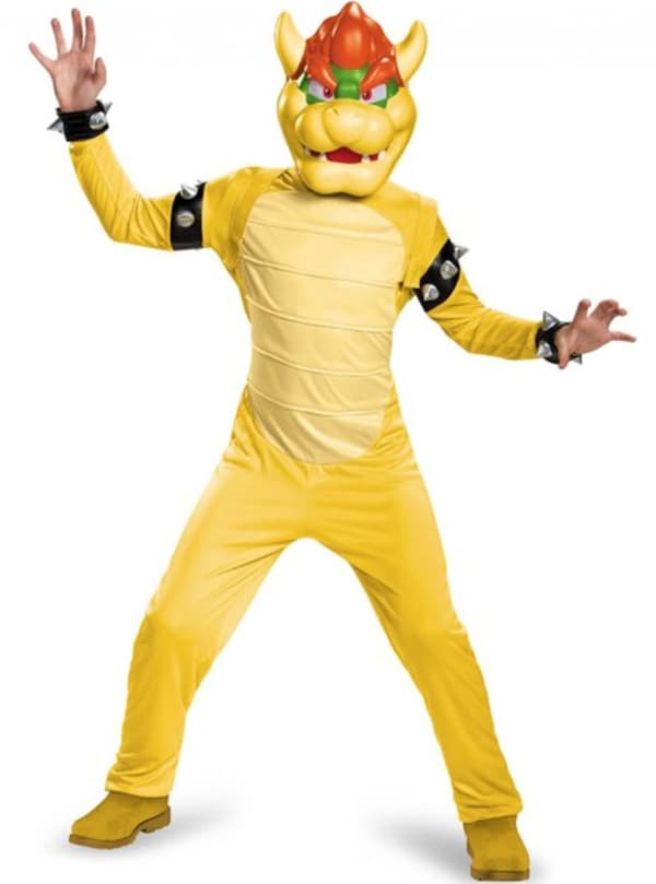 Super Mario Bowser kostume til drenge