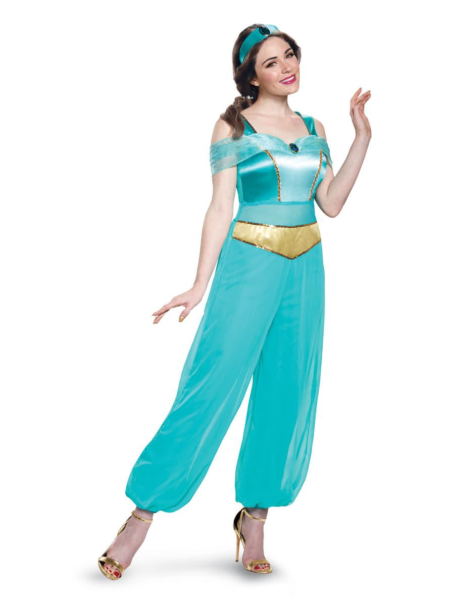 Jasmin kostyme for dame - Aladdin