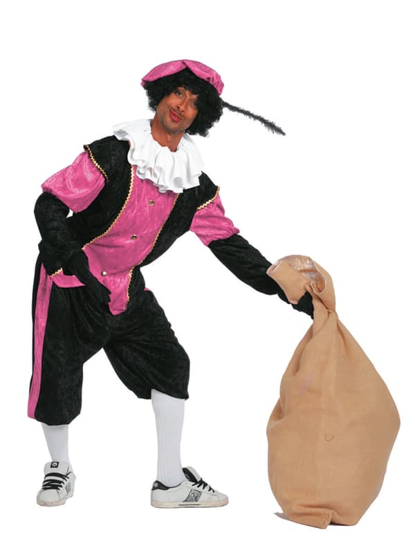 Pink Peter, julemandens hjælper kostume til mænd