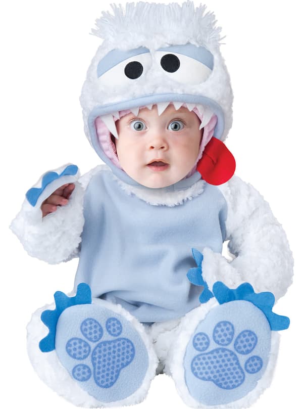Maskeraddräkt Yeti för bebis 18-24 months